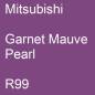 Preview: Mitsubishi, Garnet Mauve Pearl, R99.